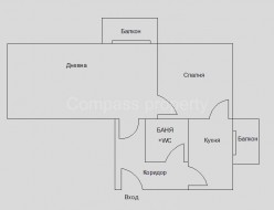 Sell Two bedroom apartment - Sofia, Center