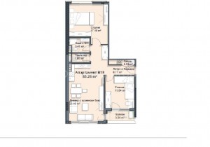 Тристаен апартамент - София, Кръстова вада