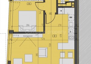 Тристаен апартамент - София, Стрелбище север/запад/изток
